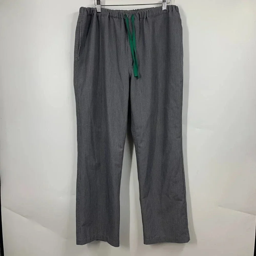 Figs‎ Men's Pisco Basic Scrub Elastics Drawstring Slim Pants Size L